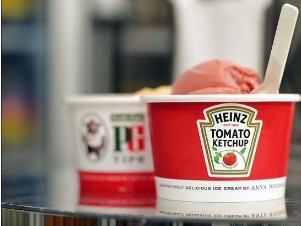 ايس كريم بالكاتشب 