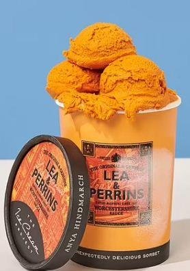 ايس كريم بطعمات غريبة