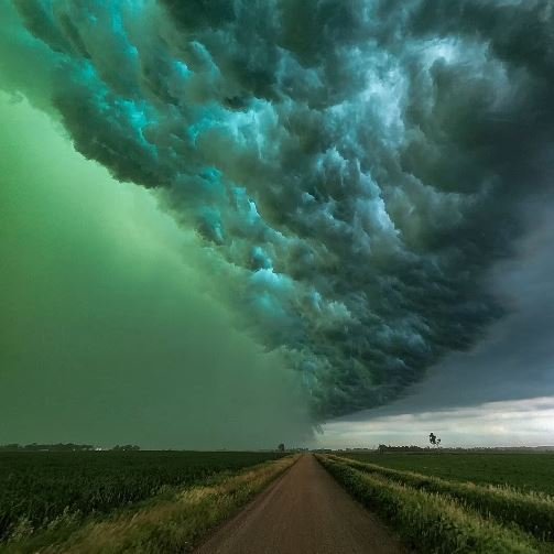 ظاهرة غريبة في مدينة أميركية... السماء باللون الأخضر! - Lebanon News